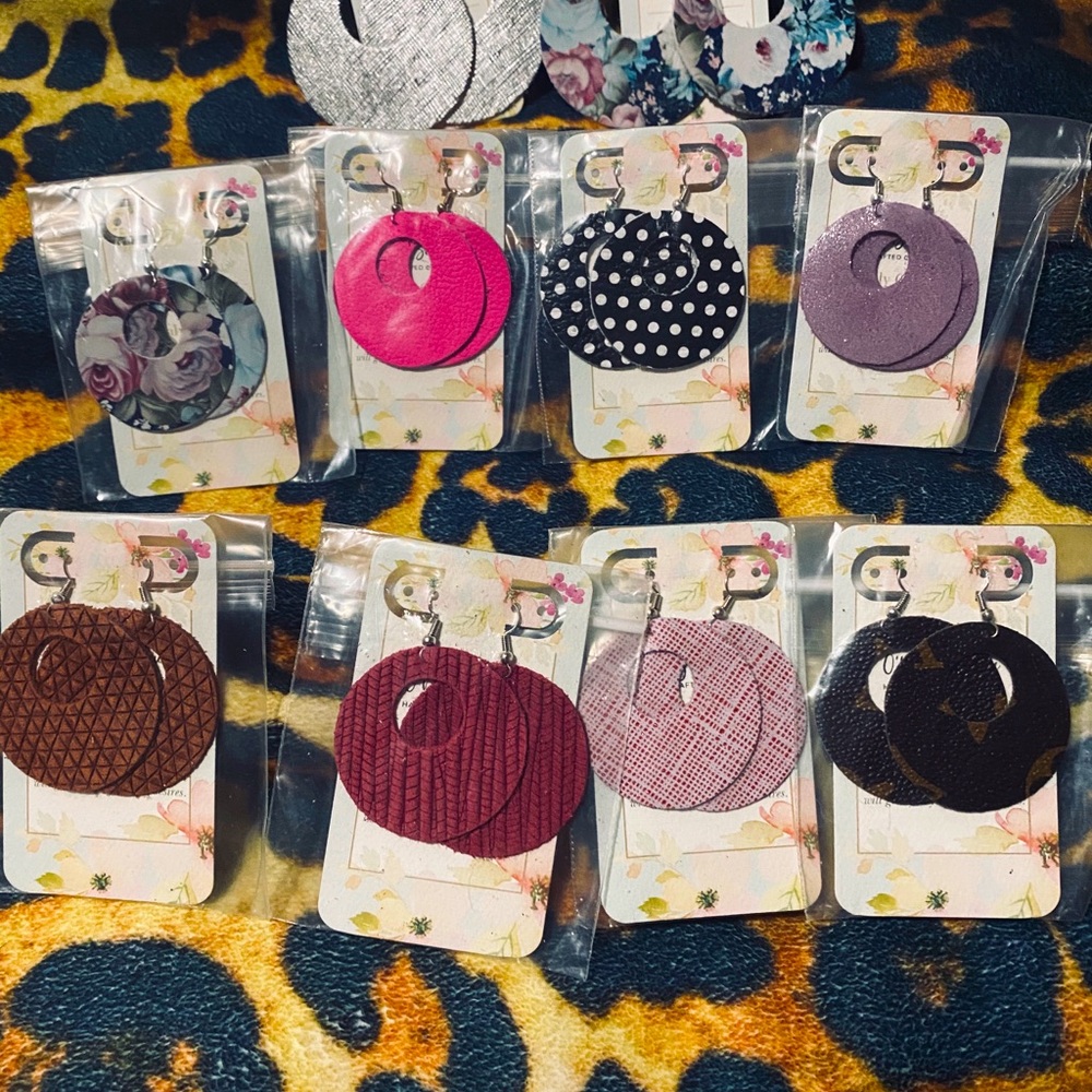 Leather Earrings